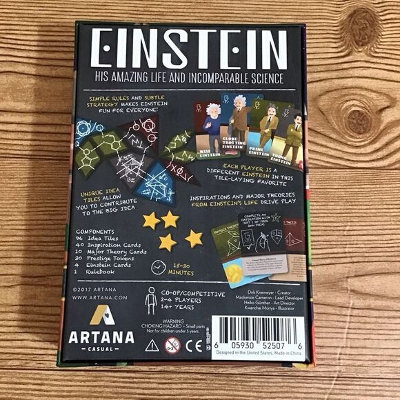 Einstein His Amazing Life And Incomparable Science Game - Picture 2 of 4